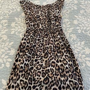 Alice + Olivia Leopard Print Dress